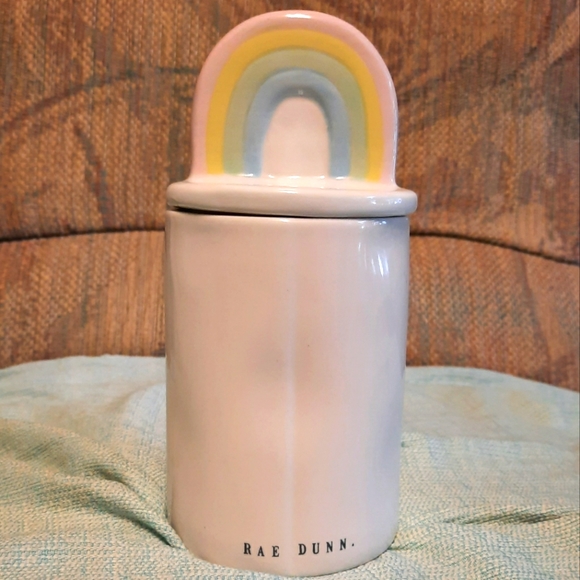 Rae Dunn Rainbow Candle - Picture 2 of 3